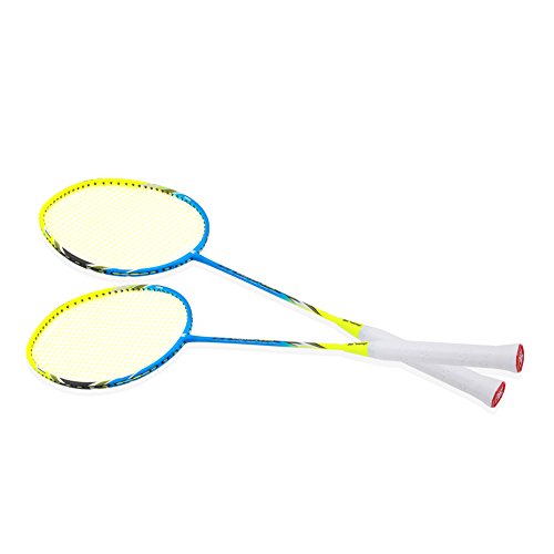 RUNACC Badminton Rackets Set Carbon Fiber Shaft Racquets High-end Badminton Racquets with Badminton Bag
