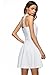 Lyrur Women's Vintage Halter Neck Sleeveless Fitted Bodice Formal Pure White Lace Keyhole Skater Party Dress (S, 9009-White)