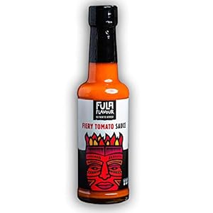 Fula Smaak Vurige Tomatensaus Extra Hete Perfect op BBQ Pizza Veggies