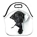 VIPbuy Waterproof 3D Labrador Retriever Dog Design Thermal Insulated Neoprene Lunch Bag Tote for Men Women Work Outdoor