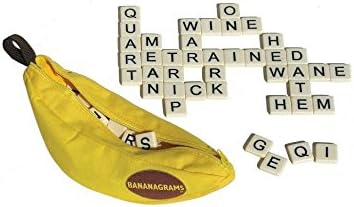 The Spelling Game, Bananagrams Game Set, ananagrams Word Board Game, Amazing  Bananagrams Game!