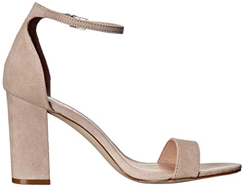Madden Girl Women's Beella Dress Sandal, Blush Fabric, M