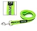 Mighty Paw Waterproof Dog Leash - Smell-Proof Pet Lead Against Dog Foot Smell - Ideal Nylon Reflective Leash for Swimming - Camping - Hiking - Reflective Safety Stripe - 6 Foot - Green