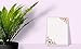 100 Stationery Writing Paper, with Cute Floral Designs Perfect for Notes or Letter Writing - Pink Roses