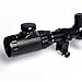 OTW Rifle Scope 6-24x50 AOEG Red & Green Illuminated Mil-Dot Reticle Crosshair Scope with 20mm Picatinny Rings Mount