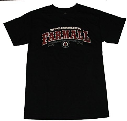 Farmall Western Agriculture Farm Rural Tractor Mens T-Shirt - Black Large