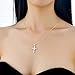ASHINE Mothers Day Gifts Sterling Silver Necklace Cross Pendant Necklace
