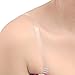 3-Pairs Clear Bra Straps,Stainless Steel Hook Multiple Width Transparent Removable Invisible Replacement Bra Shoulder Straps