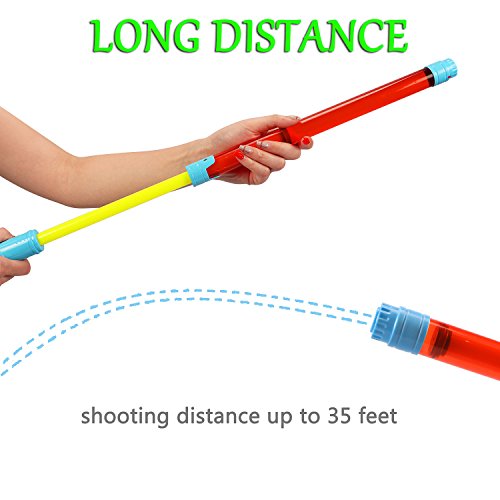 12 Pack Water Blaster Soaker Gun Super Long Ranged Pump Action Water Gun Summer Swimming Pool Toys Beach Sand Water Fight Game for Kids