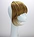 SinoArt Human Hair Front Clip-in Hair Bangs Full Fringe Short Straight Brazilian Virgin Human Hair Hairpieces Extensions for Women 6-8inch (#8 Light Brown)