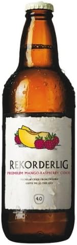 Mango & Raspberry Fruit Cider (8 x 500ml Bottles)