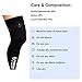 Vital Salveo - Germanium Recovery Compression Outdoor Full Length Leg Knee Sleeves(Pair)