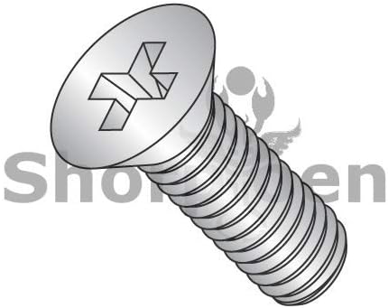 5/16-18X2 MS51959, NASM51959 Phil Flat Machine Screw Full Thread 300 Series S/S DFAR - Box Quantity 250 by Shorpioen BC-MS51959-102