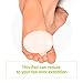 Metatarsal Pads Ball of Foot Cushions - Soft Gel Ball of Foot Pads - Mortons Neuroma Callus Metatarsal Foot Pain Relief Bunion Forefoot Cushioning Relief Women Men