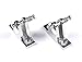 Mxeol Boat Bimini Deck Hinge with Quick Release Pin W/Screws 316 Stainless Steel (Pair)