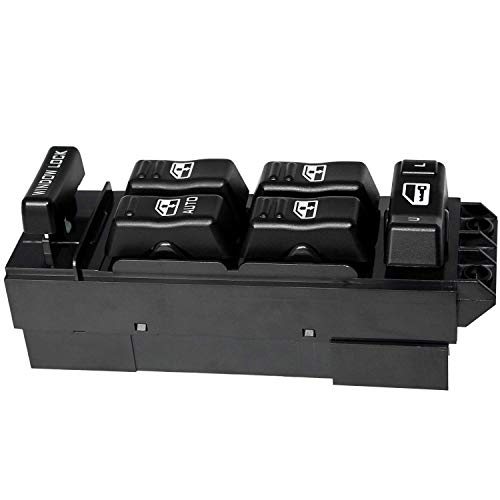 Front Driver Side Master Power Window Switch 19259961 15062650 Compatible for 2000-2002 Chevy Silverado Suburban Cadillac Escalade GMC Sierra Yukon XL Denali