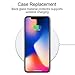 iPhone X Back Screen Protector, AndHot Anti-Scratch, Anti-Fingerprint, Bubble Free Easy to Install Tempered Glass Screen Protector for Back of Apple iPhone X 2017 (2 Pack)
