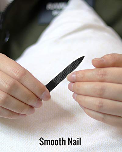 Nail Clippers Set for Men & Women, Stainless Steel Fingernail & Toenail Clippers, Manicure & Pedicure Kits. - Thumbnail 4