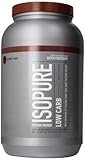 Isopure Low Carb Protein Powder, 100% Whey Protein Isolate, Flavor: Dutch Chocolate, 3 Pounds (Packaging May Vary)