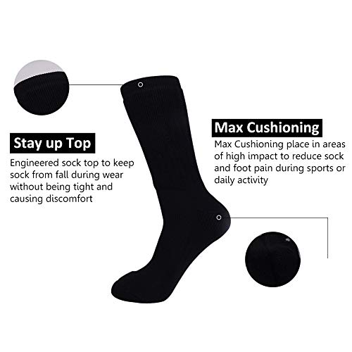 Men Thermal Socks with Ultra Warm and Heat Thick for Winter Cold Weather 4 pack - Thumbnail 2