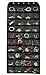 BB Brotrade Hanging Jewelry Organizer,Accessories Organizer,Oxford 80 Pocket Organizer for Holding Jewelries (Black)