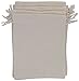 DR 100 Percent Cotton Muslin Drawstring Bags For Storage Pantry Gifts (Beige, 4 x 6 inch - 12 pack)