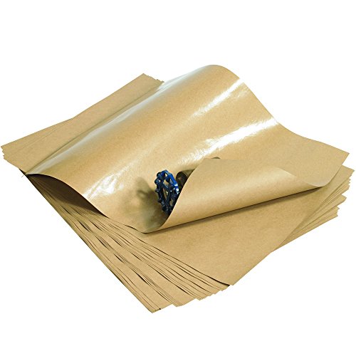 Aviditi KPPCS1824 50# Poly Coated Paper Sheets, 18" x 24", Kraft (Pack of 830)