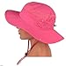 Mazo Camping Hat Outdoor Quick-Dry Hat Sun Hat Fishing Cap (Rose)