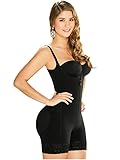 Diane 2396 Women's Powernet Shapewear Mid-Thigh Post-Surgery Postpartum (36,Black)