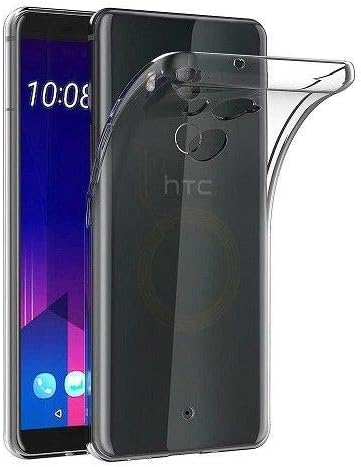 Tektide Case Compatible for HTC U11 Plus, [Invisible Armor] Xtreme SLIM, CLEAR, SOFT, Lightweight, Shock Absorbing TPU Rubber Bumper