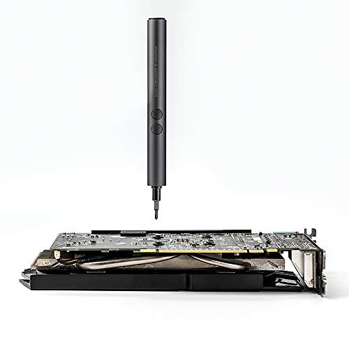 Wowstick Pen MINI SD 23 in 1 Electric Screwdriver, Automatic and Manual Mixed Power Shadowless LED Lights Rechargeable Battery Cordless Screwdriver Repair Tool Kit