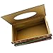 Ogrmar Crafted Retro Wooden Rectangular Paper Cover Case Tissue Box Dispenser Napkin Holder Home Decor (Retro Wooden)