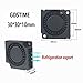 Gdstime 30mm x 30mm x 10mm 12V Mini Brushless Cooling Blower Fan Dual Ball Bearing
