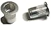 25 pcs 10-24 flat head ribbed body aluminum rivet nuts LFA-10130R … …