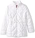 Dollhouse Big Girls' Belted Coat with Faux-Fur Hood