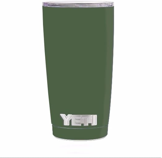 yeti 20 oz olive green