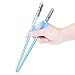 Lightsaber Chopsticks Light Saber Chopsticks Light Up Chop Sticks Reusable Funny Gift for Party (2 pairs, Blue Red)
