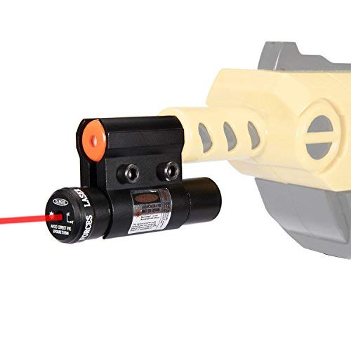 Deyard Laser Sight Insect Eradication Bug & A Fly Salt Shotgun Version 2.0 Lawn & Garden Eradication Beam Spot Aiming Sight in Red Color(Battery Included)