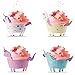 Unicorn Cupcake Wrappers + Toppers, Cute Cake Decorations for Girl Birthday Party Supplies, Baby Shower 4 Styles Set of 48- By Vajeme