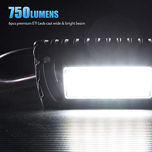 image for MICTUNING RV Exterior LED Porch Utility Light - 12V 750 Lumen Awning L