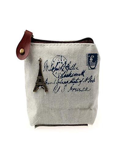 Radorock New Women Lady Girl Retro Coin Bag Purse Wallet Card Case Handbag Gift (White) - Thumbnail 2