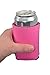 QualityPerfection 12 Pink Party Drink Blank Can Coolers (12 or 25 Bulk Pack) Blank Beer and Soda Coolies Sleeves | Soft, Insulated Coolers | 45 Colors | Perfect For DIY Projects,Holidays,Events