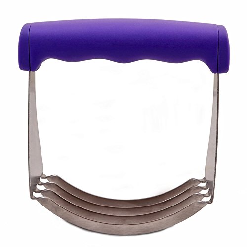 SUMO Pastry Dough Blender: Sturdy Pastry Cutter. Dishwasher Safe (Purple)