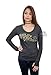Harley-Davidson Womens Quality Riding B&S Charcoal Long Sleeve T-Shirt - MD