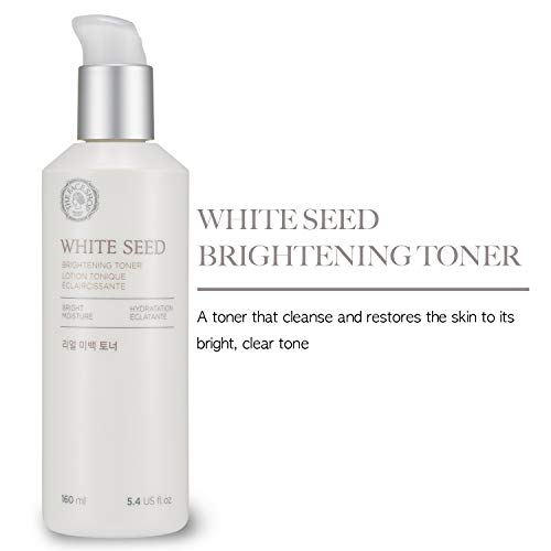 THE FACE SHOP White Seed Brightening Set (Toner + Serum + Cleanser), 20 g. - Thumbnail 4