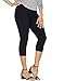 Just My Size Women`s Stretch Cotton Capri Leggings