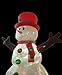 DreamOne 8.5 ft Christmas Inflatable Snowman with Flashing Lights for Christmas Decoration