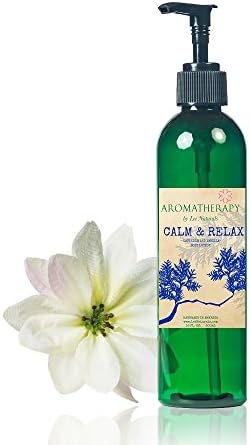 16 oz. CALM &amp; RELAX - Lavender Vanilla Hand and Body Lotion - Handmade in USA. Infused with essential oils.