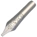 Knox, #6 German Fountain Pen Nib, Silver, 1.5mm Calligraphy Nib