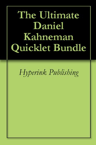 The Ultimate Daniel Kahneman Quicklet Bundle